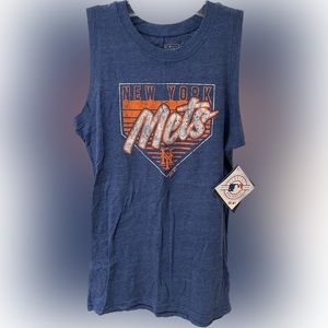 MLB NY Mets sleeveless tshirt - gender/ age neutral